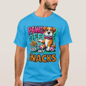Paare von meinen Snacks - Funny Dog Lover T-Shirt (Vorderseite)