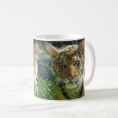 Paare von Tiger-CUB-Porträt Kaffeetasse (VorderseiteRechts)
