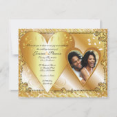 Paare, WeddingInvitTemplatePhoto5 u., wir invit… Einladung (Vorderseite)