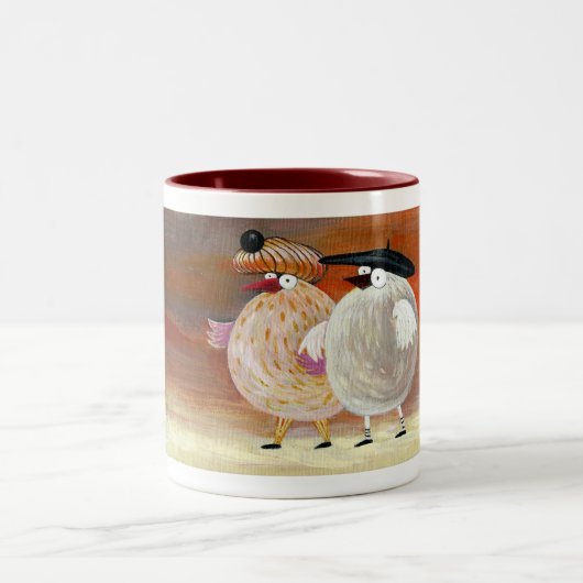 Paare Zweifarbige Tasse (Mittel)