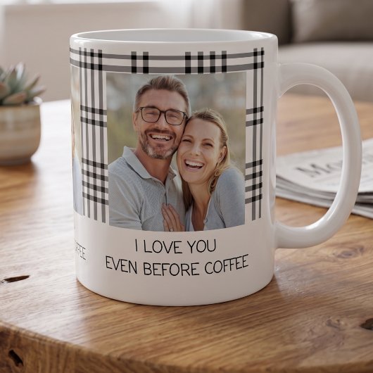 Paarfoto kaffeetasse