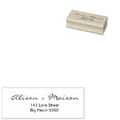 Paarnamen Individueller Stempel & Tinte (Stempel)