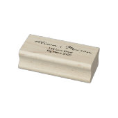 Paarnamen Individueller Stempel & Tinte (Stempel)