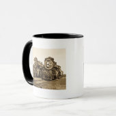 "Paart" KN-Eisenbahn-Lokomotiven 3461 und 3501 Tasse (Vorderseite Links)