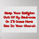 Paarung in Ihrer Kirche Poster (Vorne)