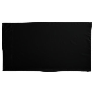 Paarung mit schwarzem Kissen, King Size Kissenbezug