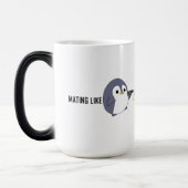 "Paarung wie psychotische Pinguine" Magische Tasse (Links)