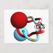 Paarungstanz der Alexander Horned Spheres Postkarte (Vorderseite)