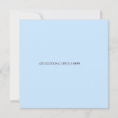 Paarvögel auf dem Zweig| Einladung zur Hochzeit (Rückseite)