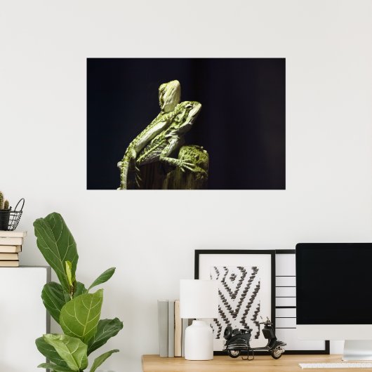 Paating Lizards Poster (Heimbüro)
