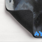 Pab-Zeit für Schwarzes Labor Mousepad (Ecke)