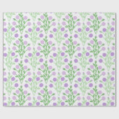 Pabla Petal Lattice in Lilac and Green Geschenkpapier (Flach)