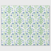 Pabla Petal Lattice in Slate and Green Geschenkpapier (Flach)