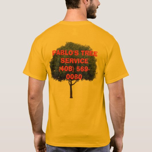 Pablo Damian Villalobos T-Shirt (Rückseite)