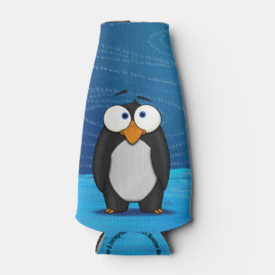 Pablo der Penguin, w/quote Flasche cooler Flaschenkühler