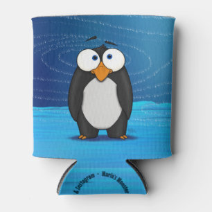 Pablo der Penguin, w/quote kann cooler Dosenkühler