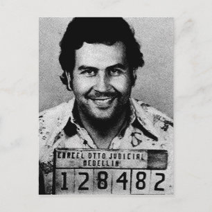 Pablo Emilio Escobar Postkarte
