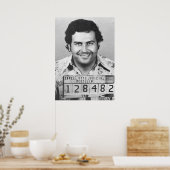 PABLO ESCOBAR PRISON POSTER (Küche)