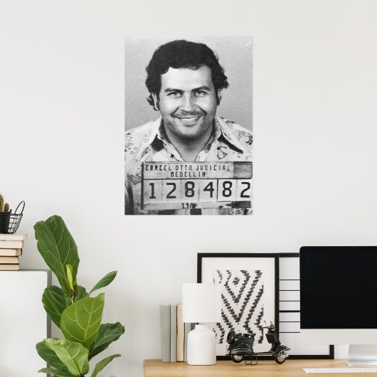 PABLO ESCOBAR PRISON POSTER (Heimbüro)