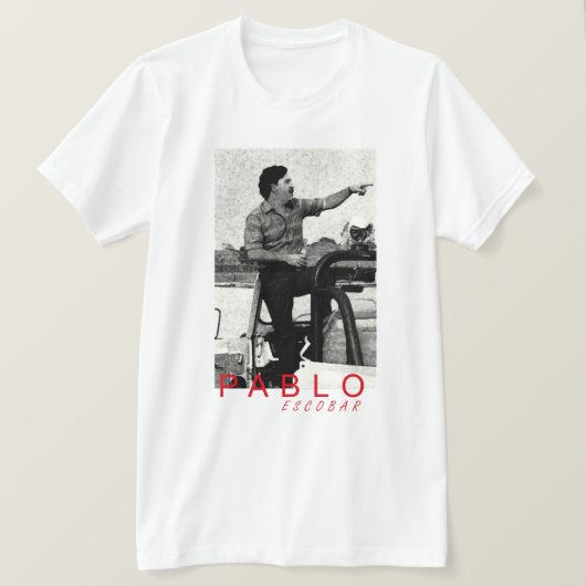 Pablo Escobar T-Shirt (Design vorne)