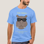Pablo Escobars Hippo T-Shirt (Vorderseite)