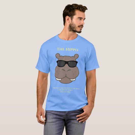 Pablo Escobars Hippo T-Shirt (Vorne ganz)