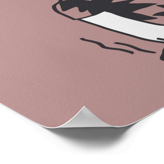 Pablo Escobart Poster (Ecke)