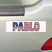 Pablo Name Vorname USA Aufkleber Sticker Auto Autoaufkleber (Auf Auto)