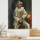 Pablo Picasso - Pierrot (1918) Poster (Küche)