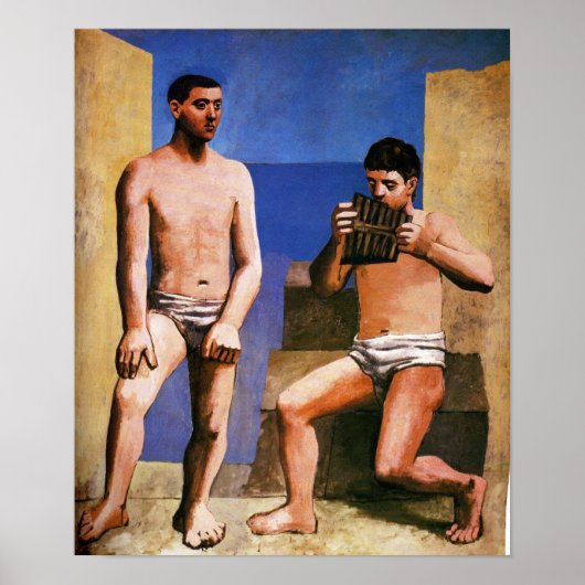 Pablo Picasso - Pipes of Pan, 1923 Poster (Vorne)