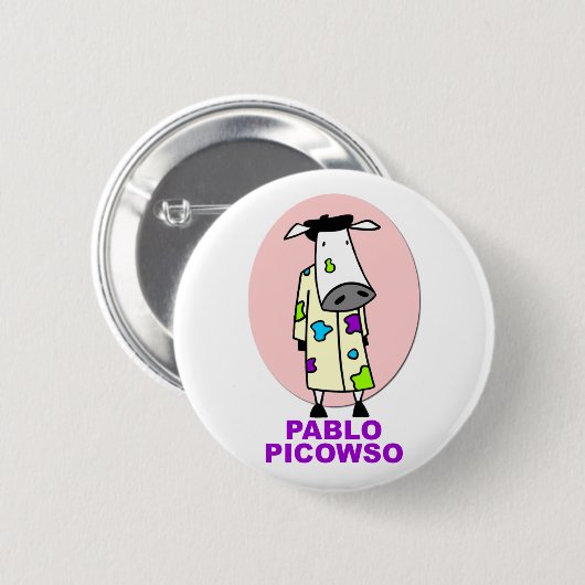 Pablo Picowso Button (Vorne & Hinten)