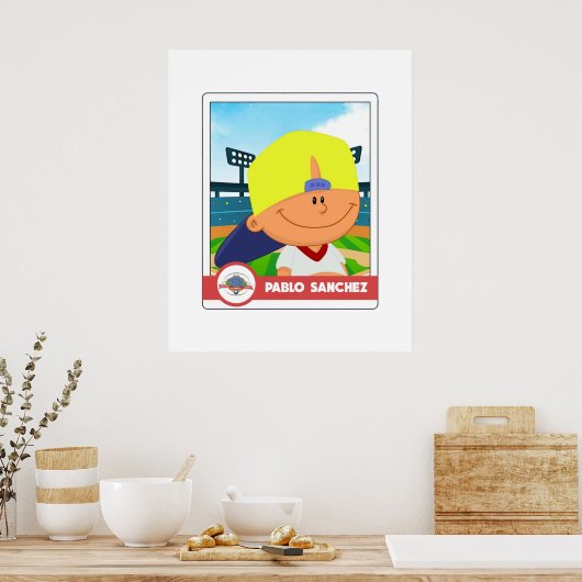 Pablo Sanchez Card Poster (Küche)