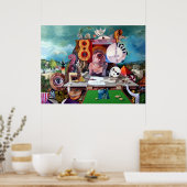 PABLOs LETZTES KONZERT Poster (Küche)