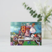 PABLOs LETZTES KONZERT Postkarte (Stehend Vorderseite)