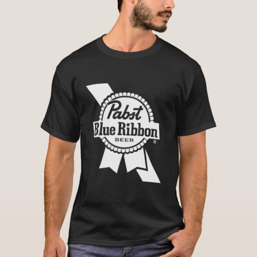 Pabst Blue Ribbon Reaper Backprint T-Shirt (Vorderseite)