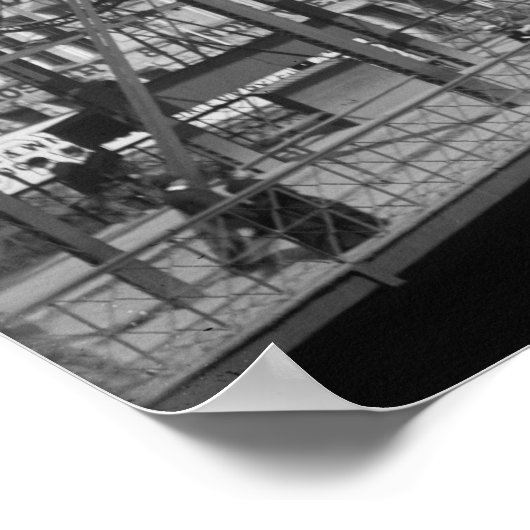 Pabst Gebäude Poster (Ecke)