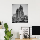 Pabst Gebäude Poster (Heimbüro)