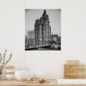 Pabst Gebäude Poster (Küche)