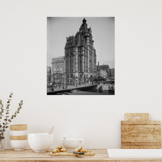 Pabst Gebäude Poster (Küche)