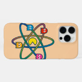 Pac-Atomic Universe – Retro Gaming Art Sticker iPhone Hülle (Rückseite (Horizontal))