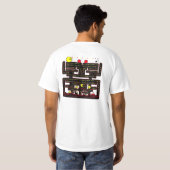 Pac-Man T-Shirt (Schwarz voll)