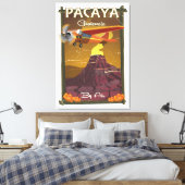 Pacaya Vulkan Guatemala Reiseplakat Leinwanddruck (Insitu (Schlafzimmer))