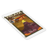 Pacaya Vulkan Guatemala Reiseplakat Magnet (Rechte Seite)