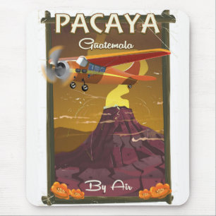 Pacaya Vulkan Guatemala Reiseplakat Mousepad