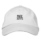 Pace Florida Hat Bestickte Baseballkappe (Vorderseite)