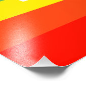 PACE Peace Flag Fotodruck (Ecke)