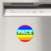 Pace(Peace) Flag Italienisch Magnet (In Situ (Geschirrspüler))