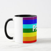 Pace(Peace) Flag Italienische Tasse (Links)