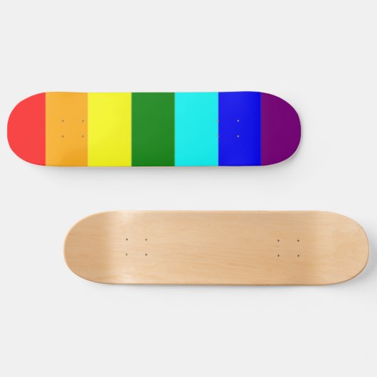 Pace(Peace) Flag Italienisches Skateboard (Horizontal)