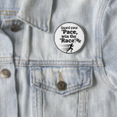 Pace Race Wisdom Button: Win Life's Game Button (Beispiel)